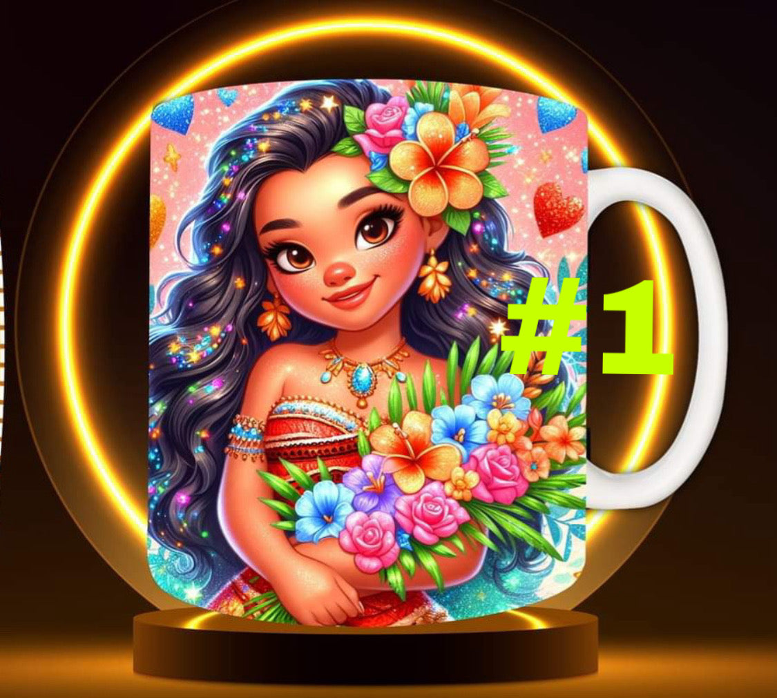 *DIGITAL DOWNLOAD*Magical Princess Mugs