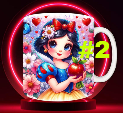 *DIGITAL DOWNLOAD*Magical Princess Mugs