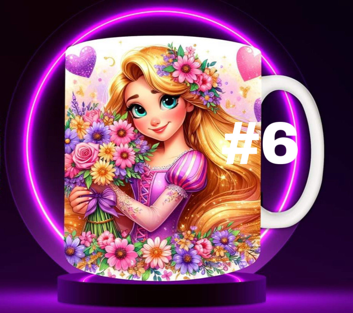 *DIGITAL DOWNLOAD*Magical Princess Mugs