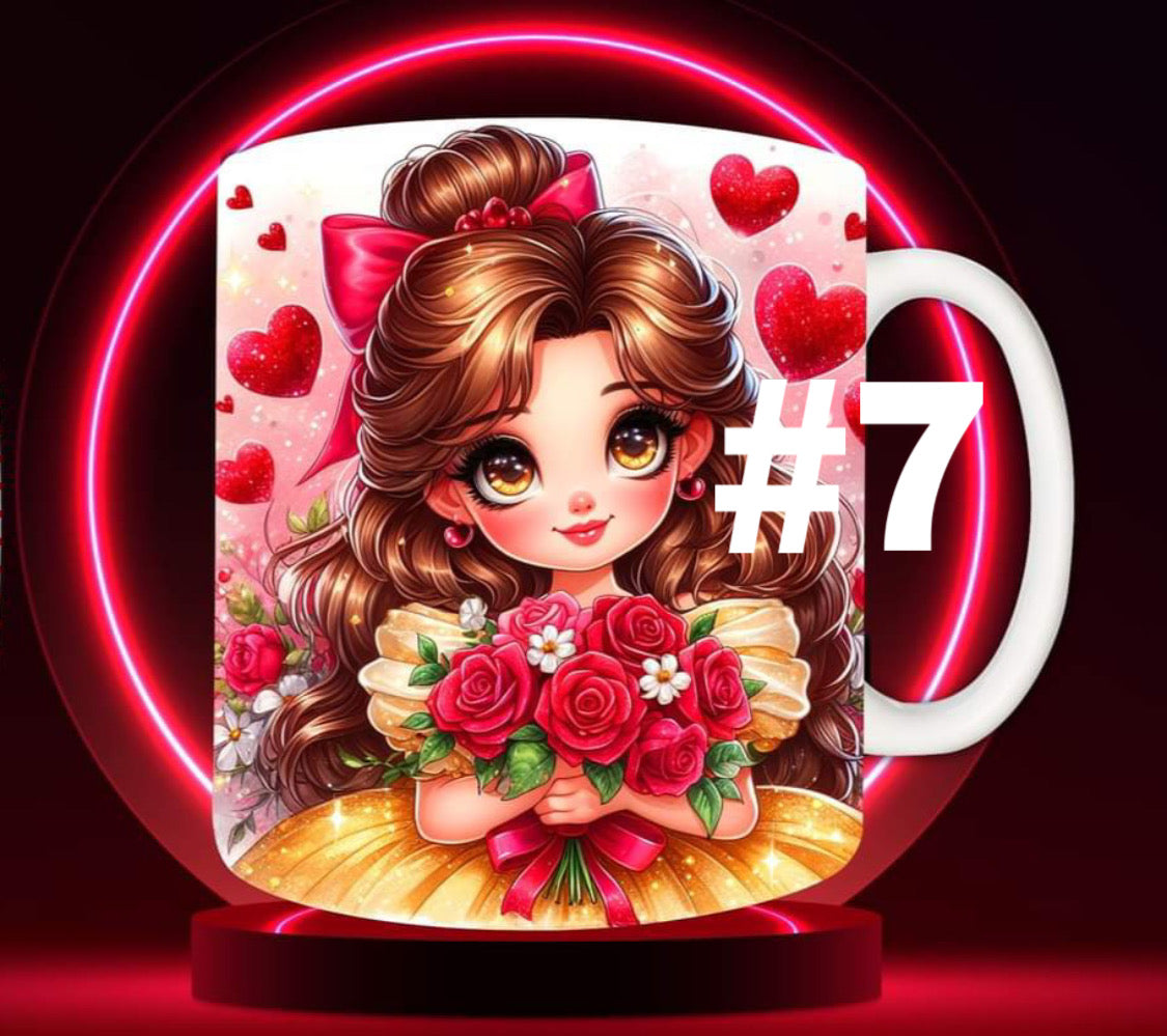 *DIGITAL DOWNLOAD*Magical Princess Mugs