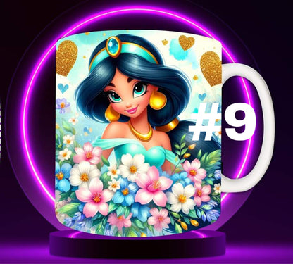 *DIGITAL DOWNLOAD*Magical Princess Mugs