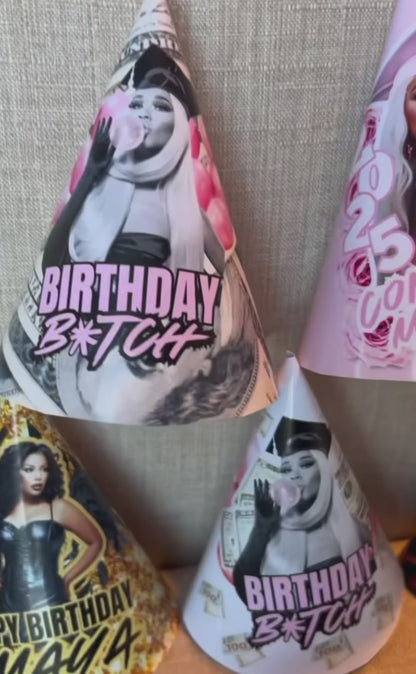 🎉 “Crown Me, B*tch!” Party Hats