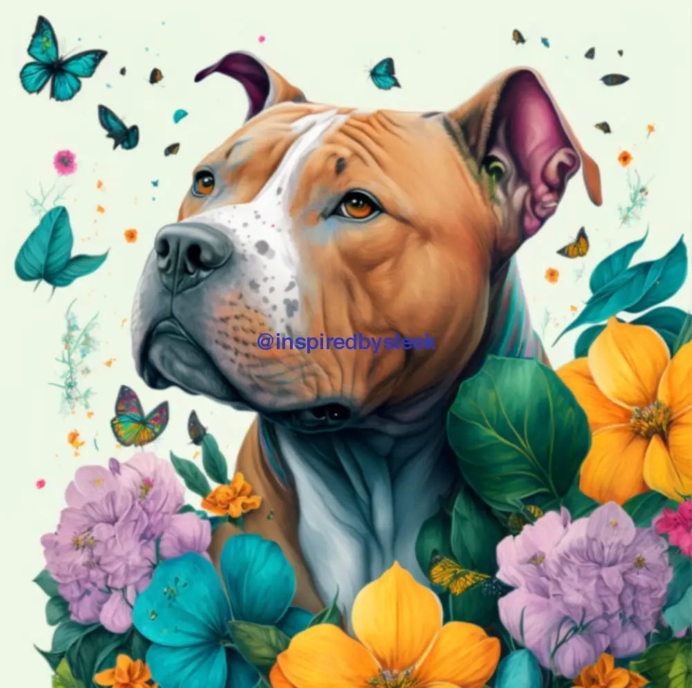 Sunshine Red Nose Pit Bull Single Stickers Stickers