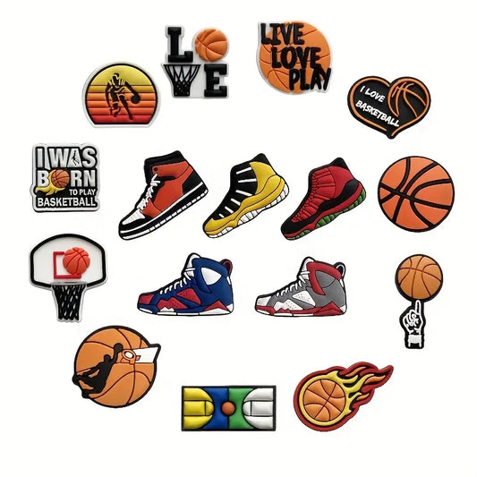 Balling Out Basketball Shoe Charm 5 pcs