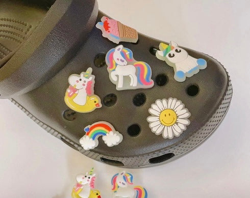 Unicorn Magical 3 pcs Shoe Charms