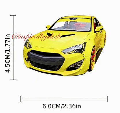 Fast & Furious Car Stickers 5 pcs