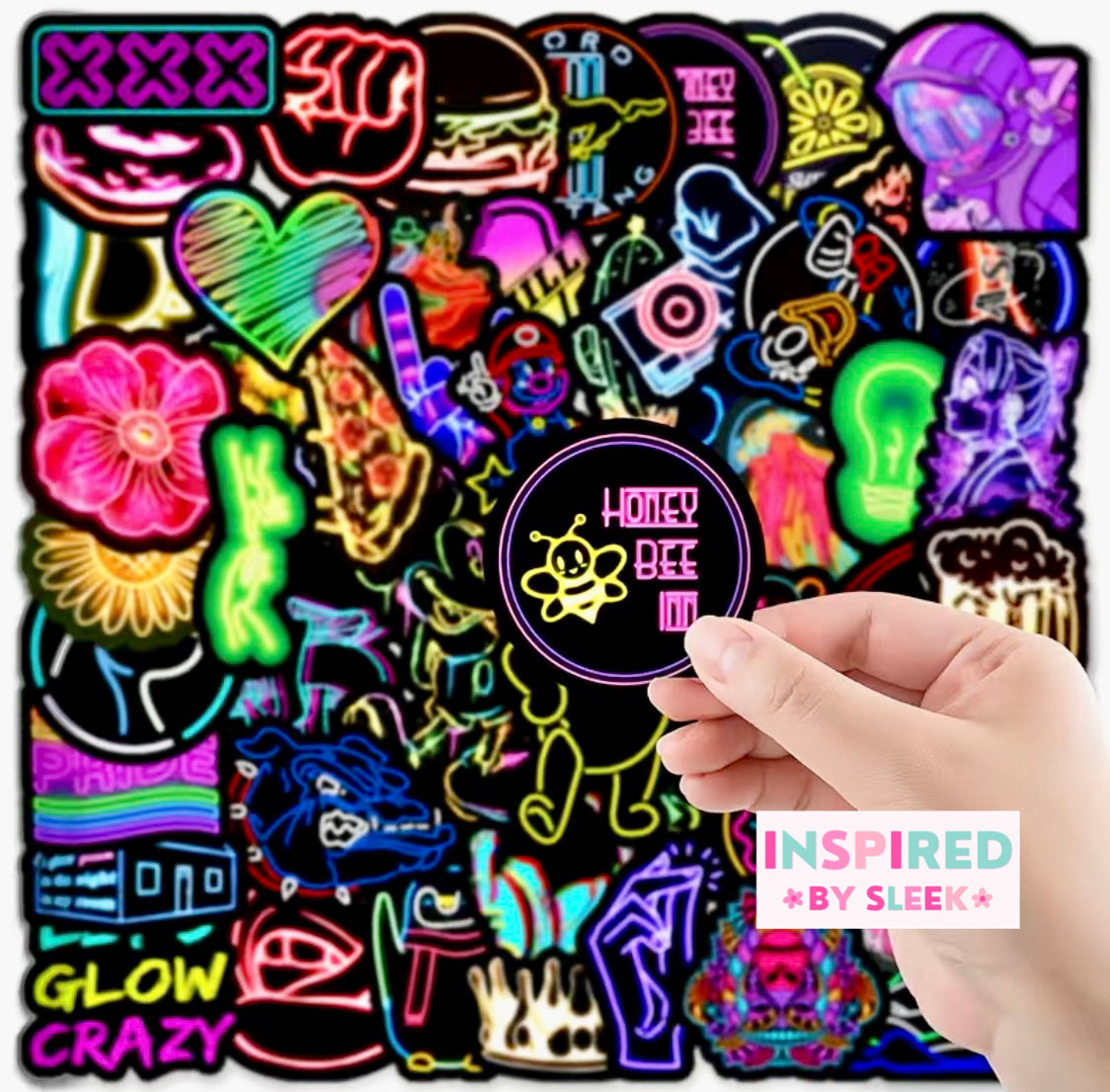 Color Me Stickers 5 pcs